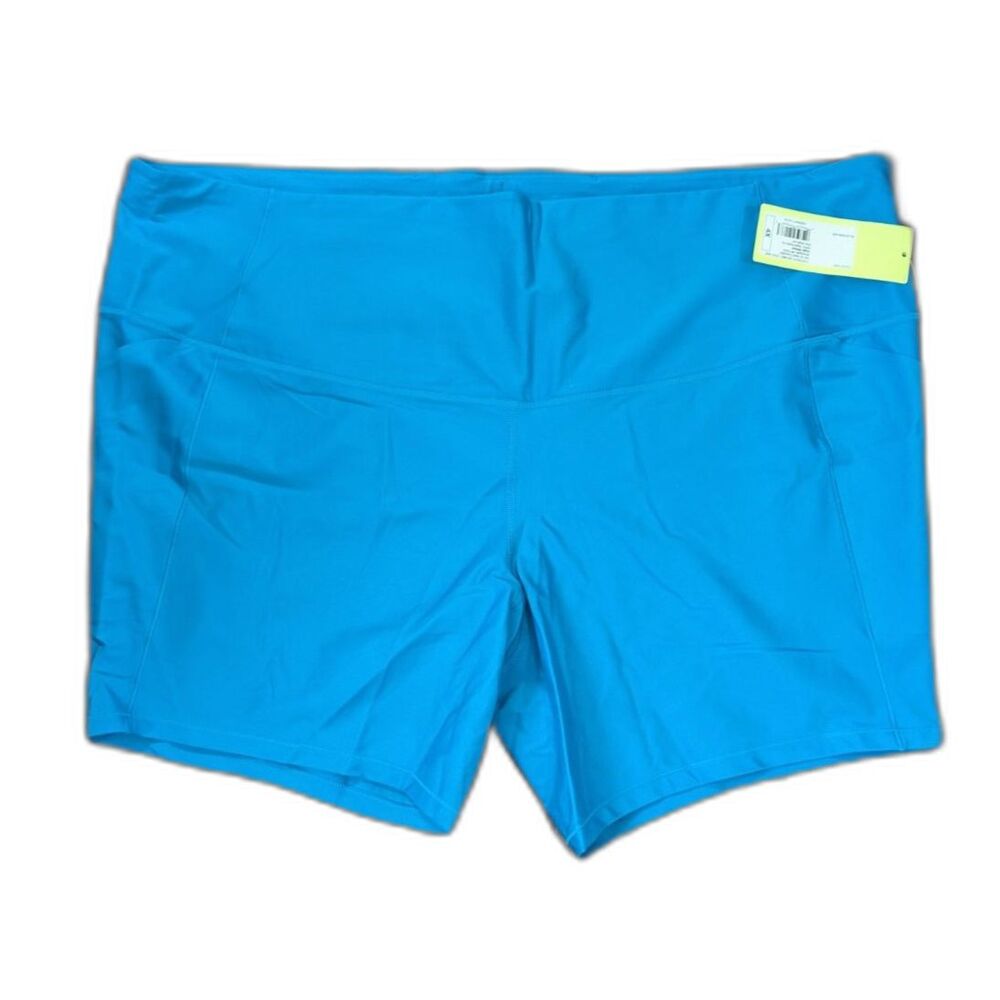 Women's Active Shorts -All in Motion- Blue Size 4X